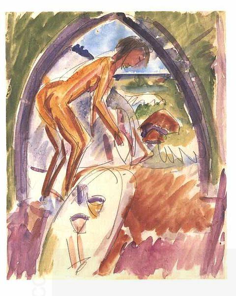 Ernst Ludwig Kirchner Female nudes
